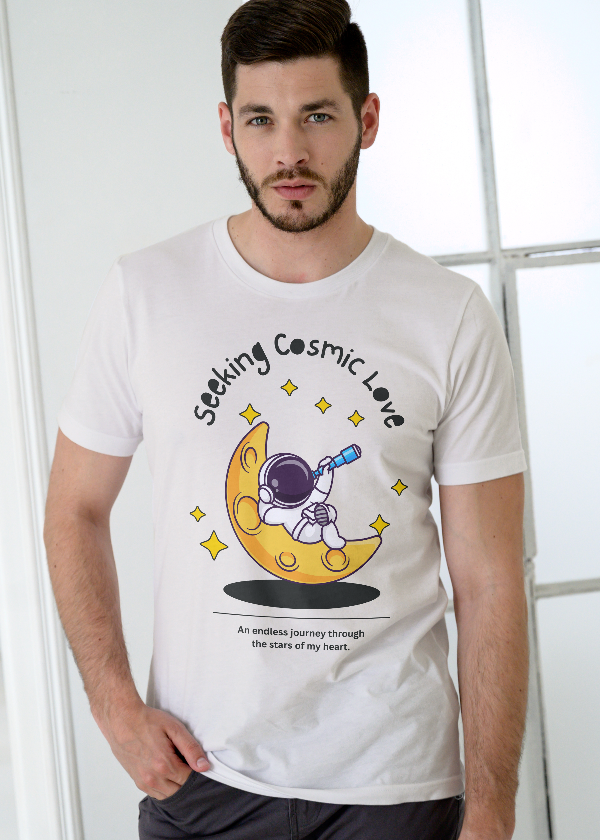 COSMIC LOVER MEN CLASSIC T-SHIRT