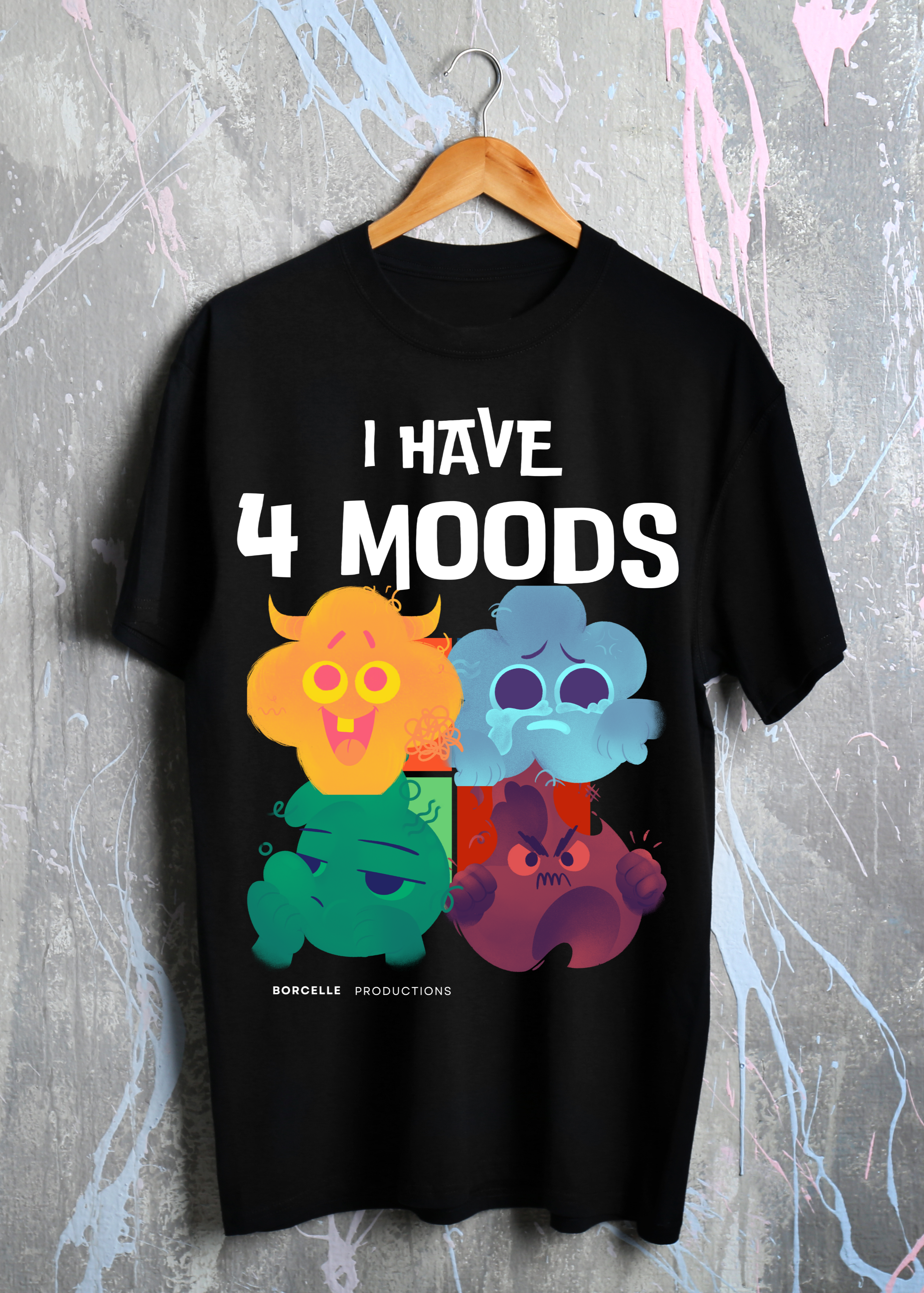 MOOD UNISEX OVERSIZED T-SHIRT