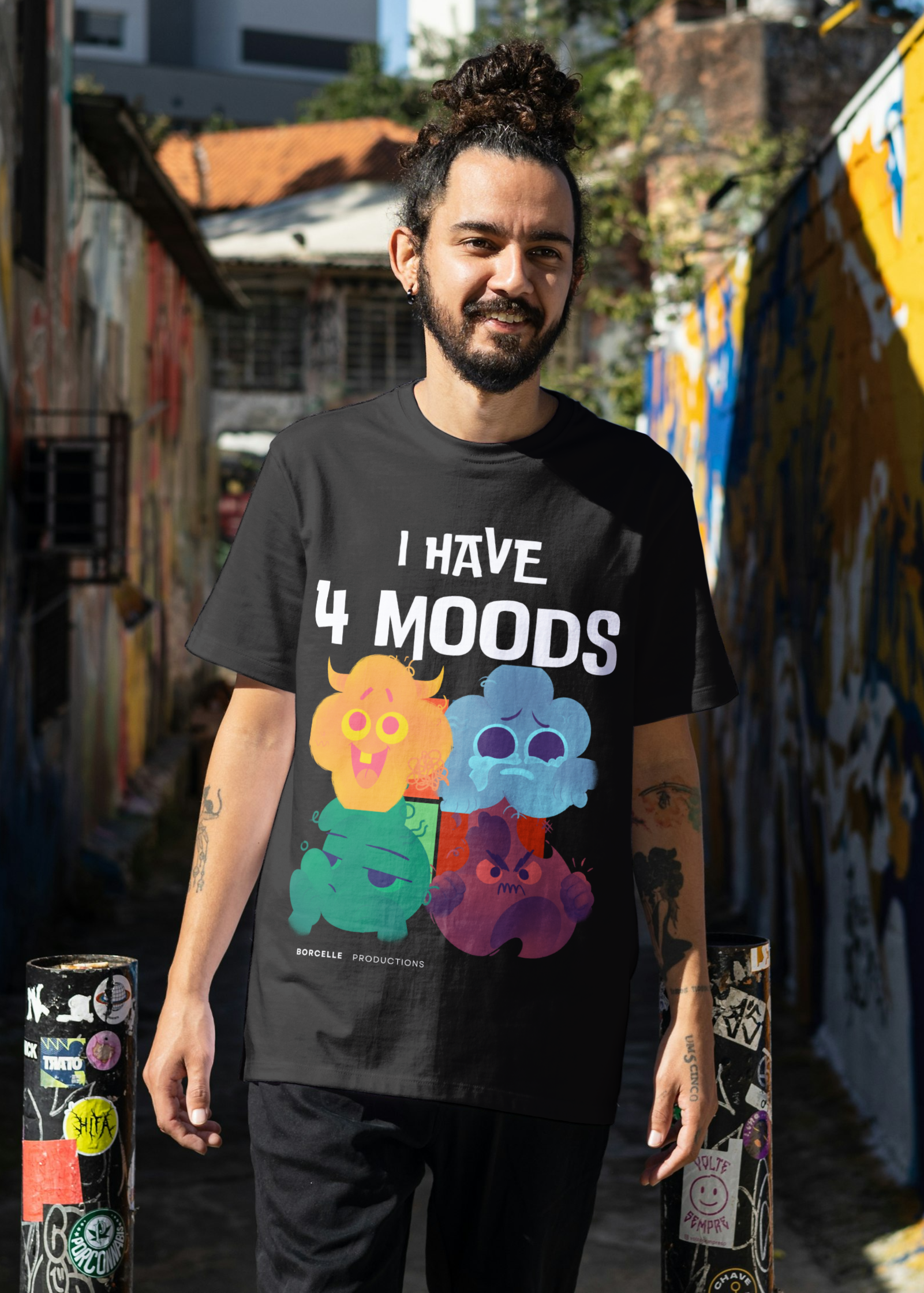 MOOD UNISEX OVERSIZED T-SHIRT