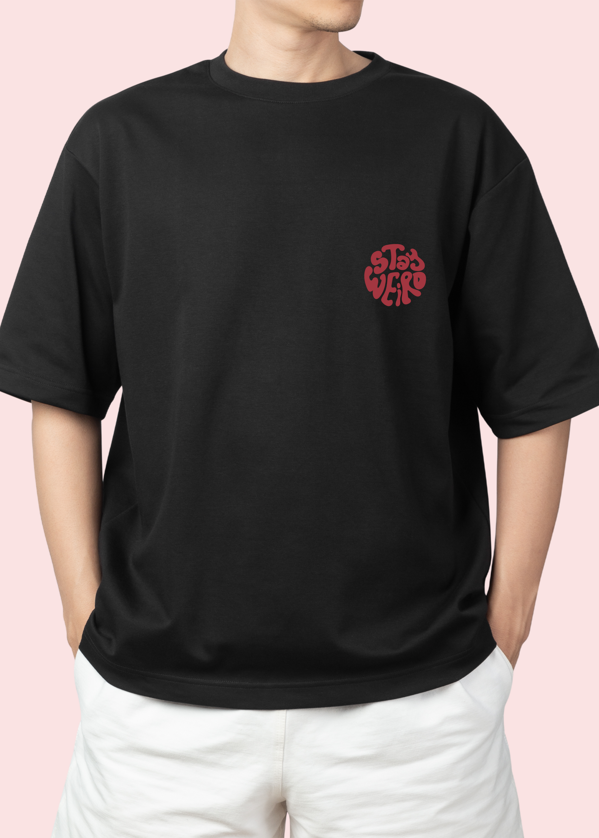STAY WEIRD UNISEX OVERSIZED T-SHIRT