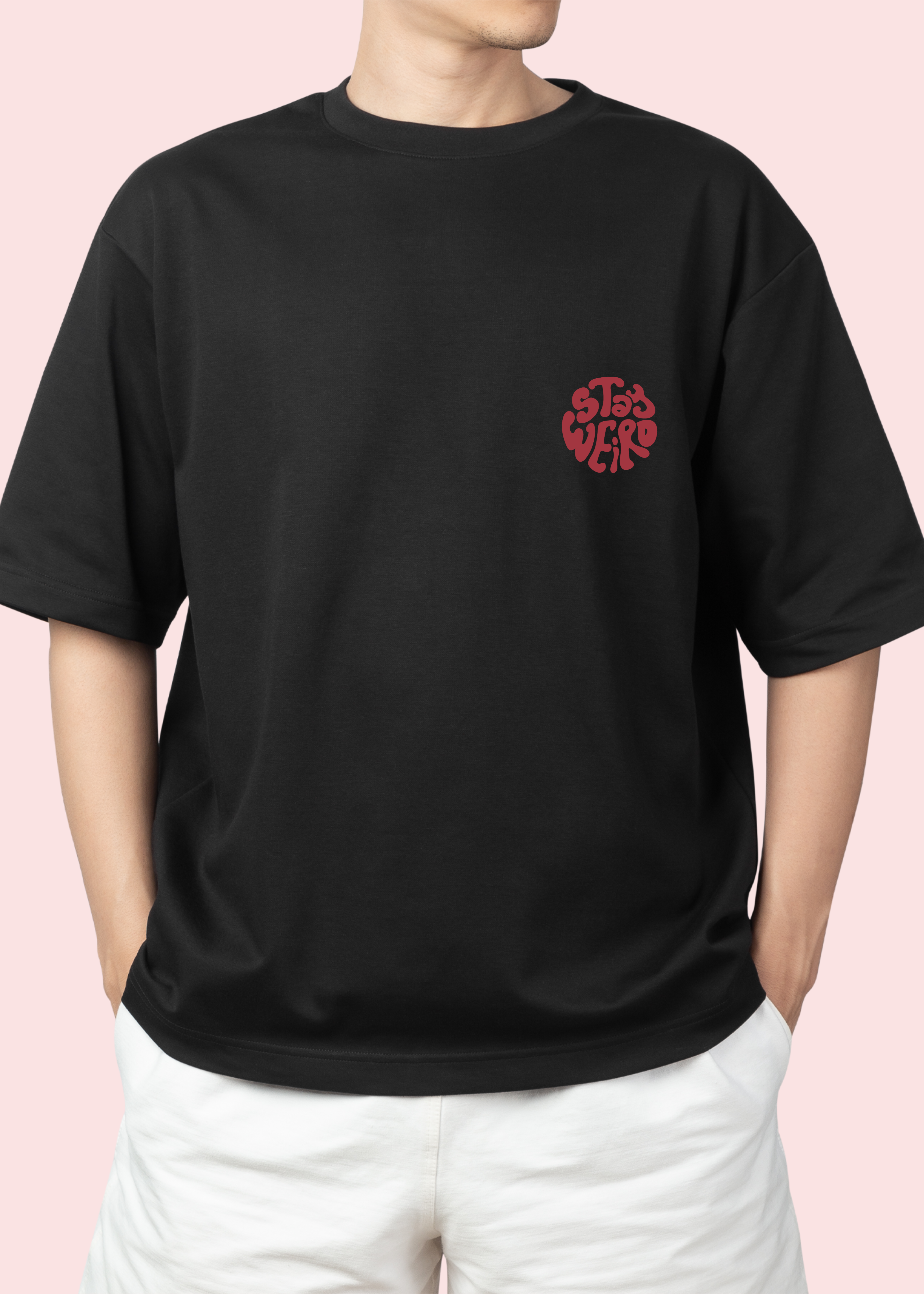 STAY WEIRD UNISEX OVERSIZED T-SHIRT