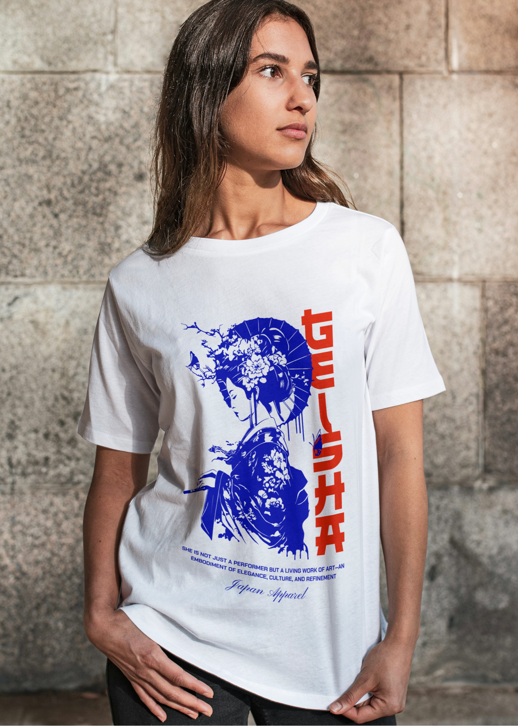 JAPAN ART UNISEX OVERSIZED T-SHIRT