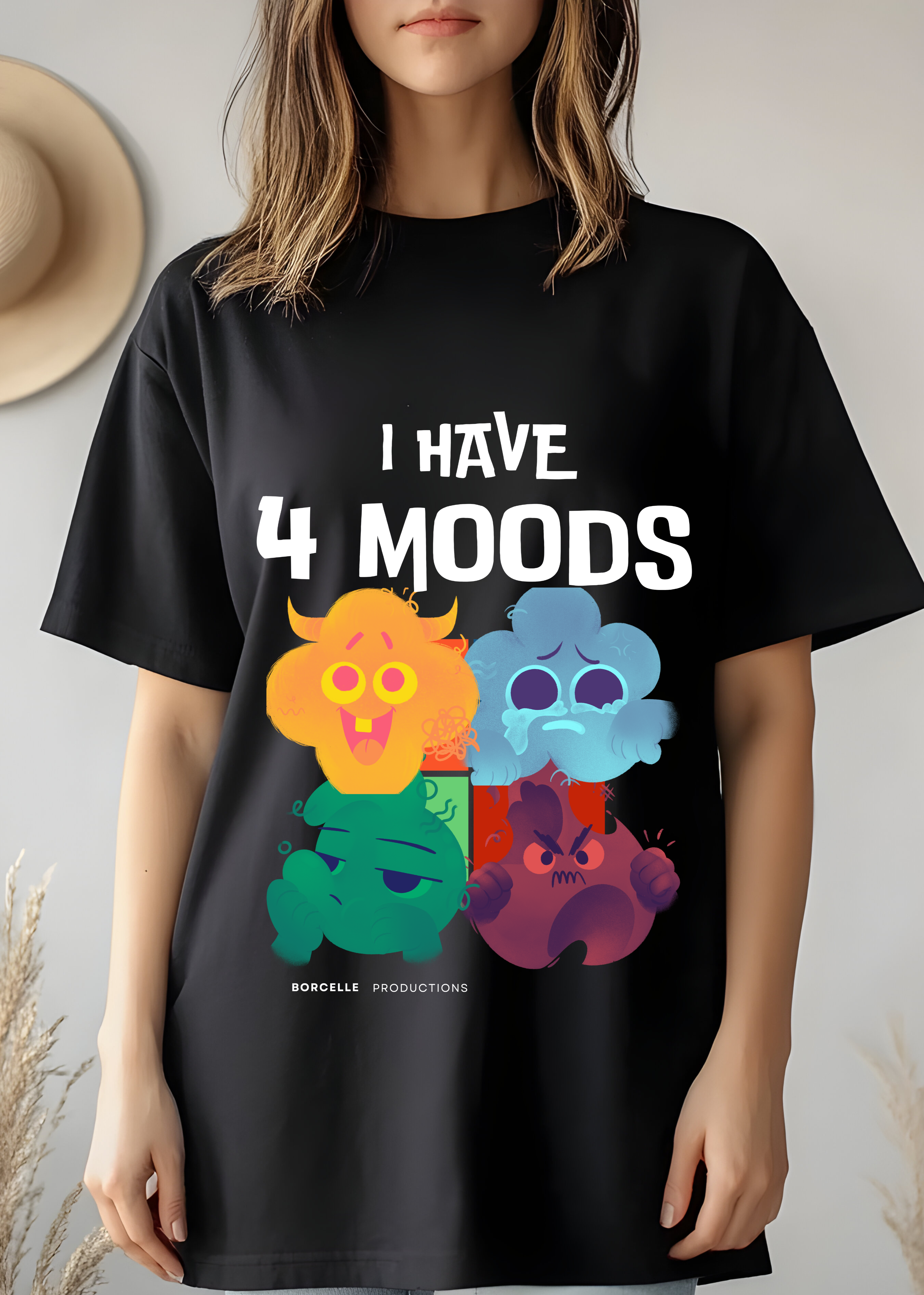 MOOD UNISEX OVERSIZED T-SHIRT