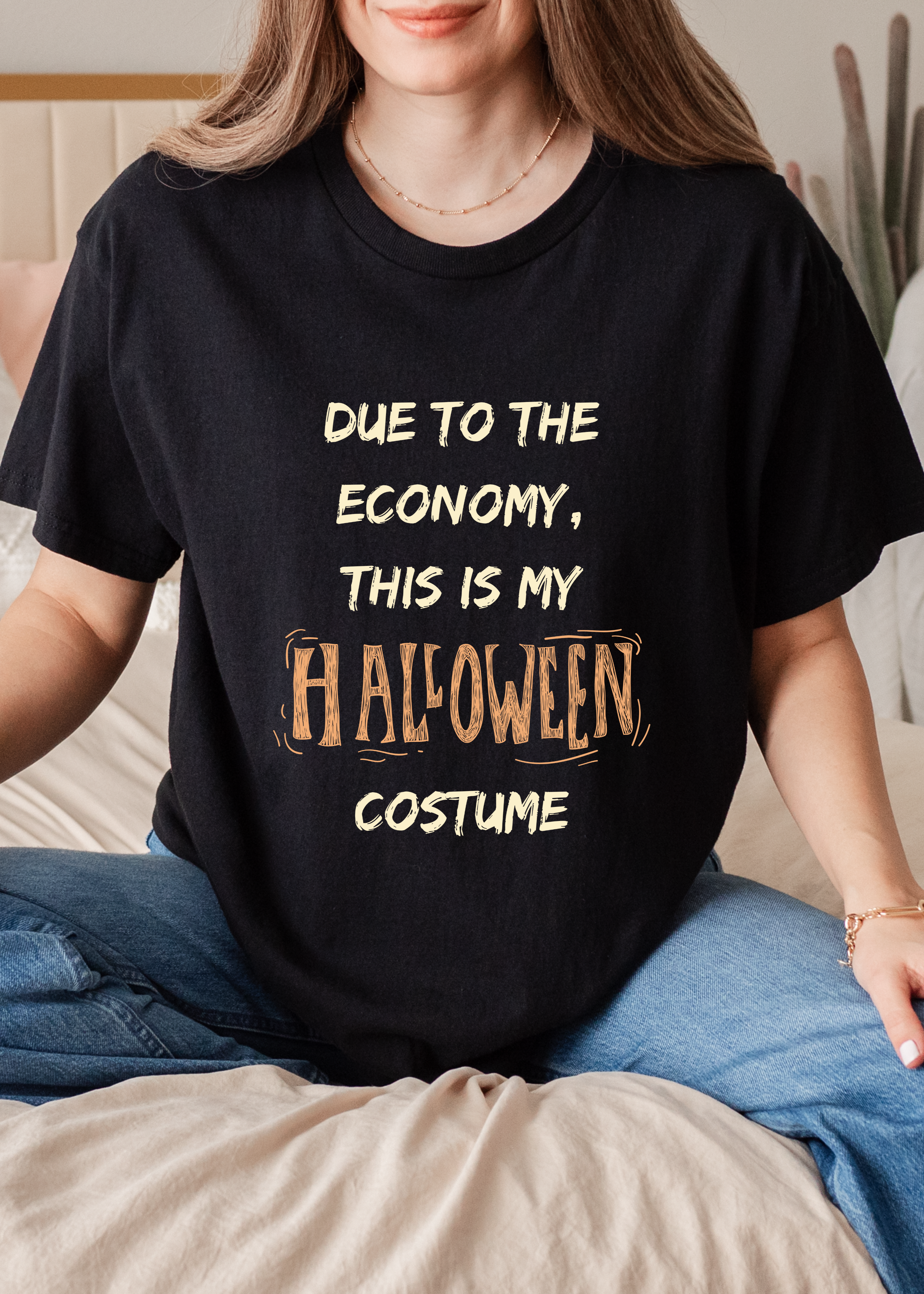 FUNNY HALLOWEEN UNISEX OVERSIZED T-SHIRT