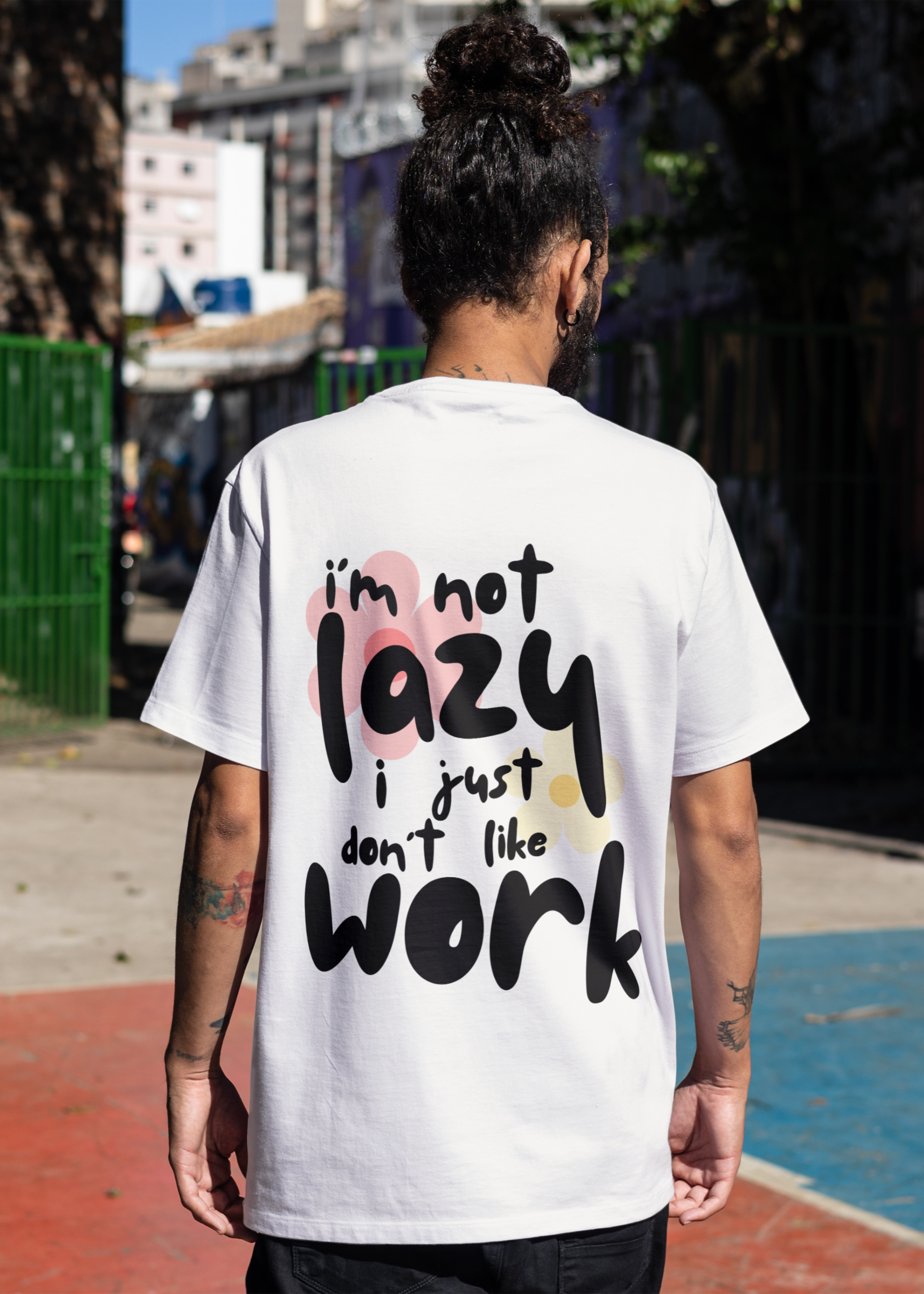 LAZY UNISEX OVERSIZED T-SHIRT