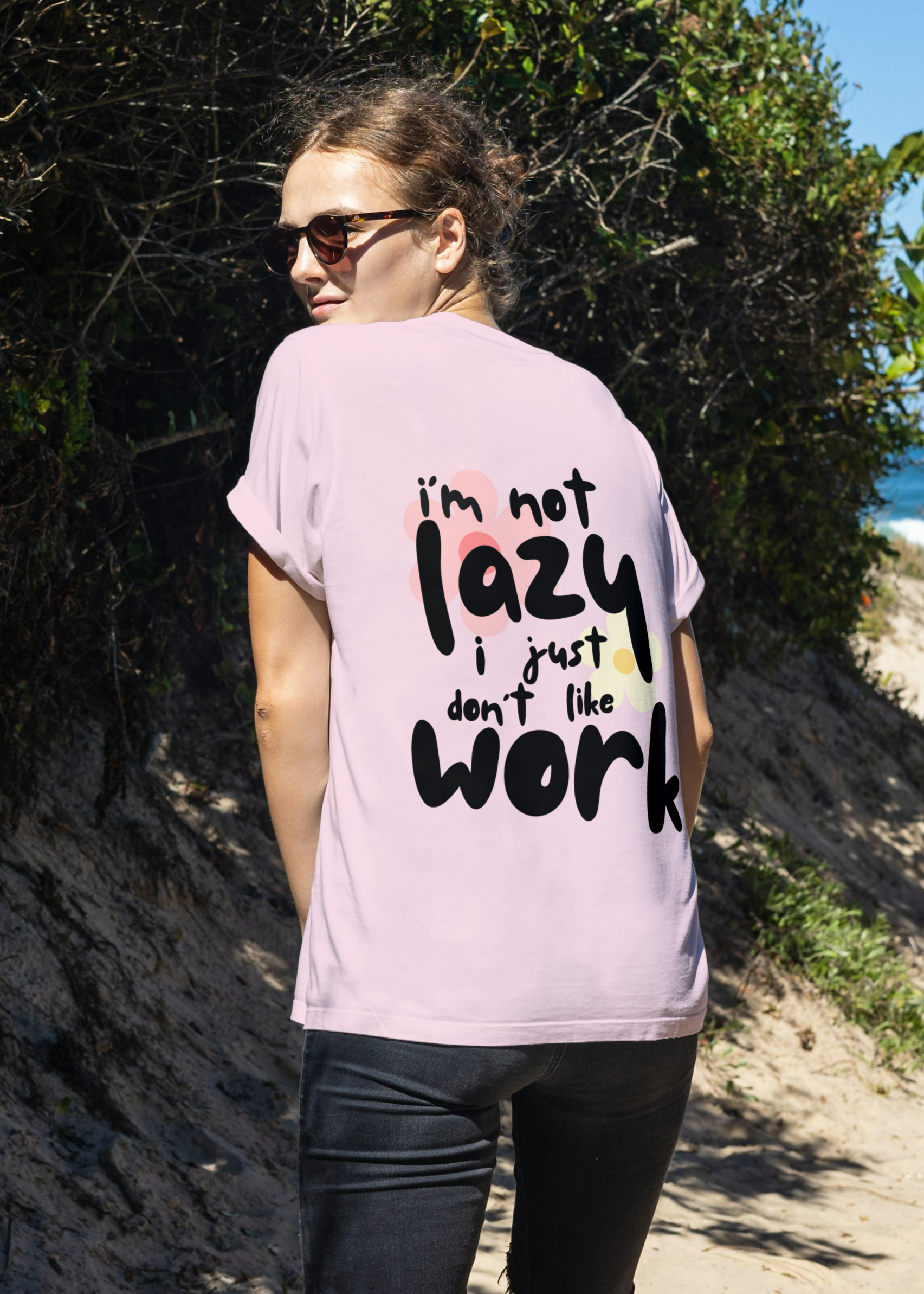 LAZY UNISEX OVERSIZED T-SHIRT