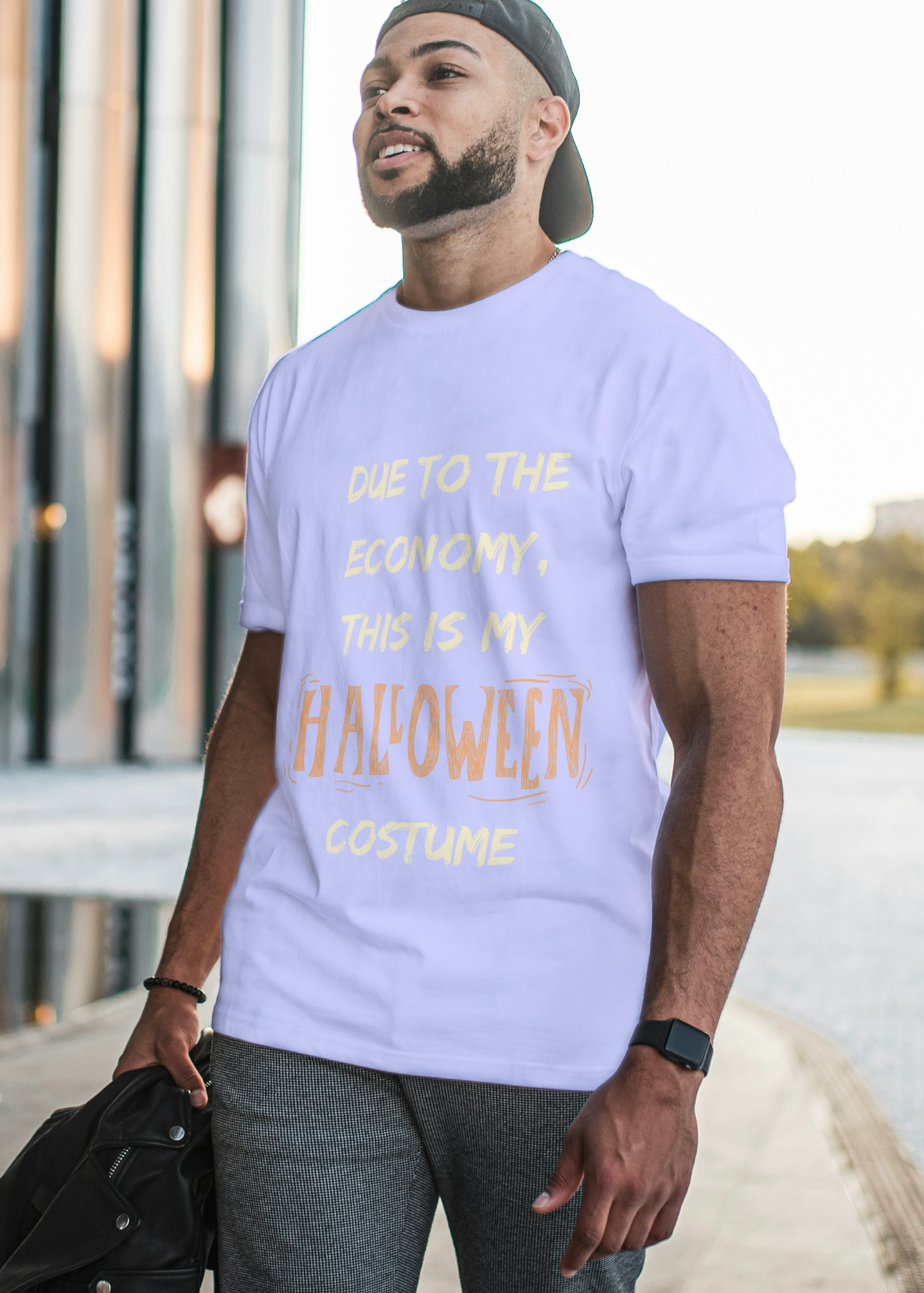FUNNY HALLOWEEN UNISEX OVERSIZED T-SHIRT