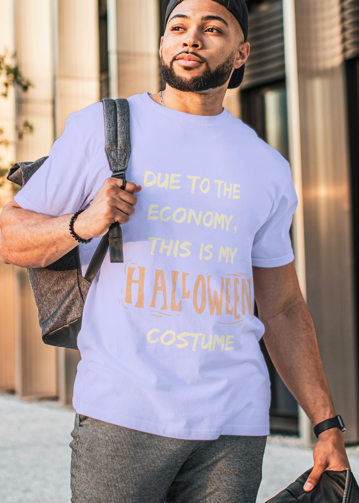 FUNNY HALLOWEEN UNISEX OVERSIZED T-SHIRT