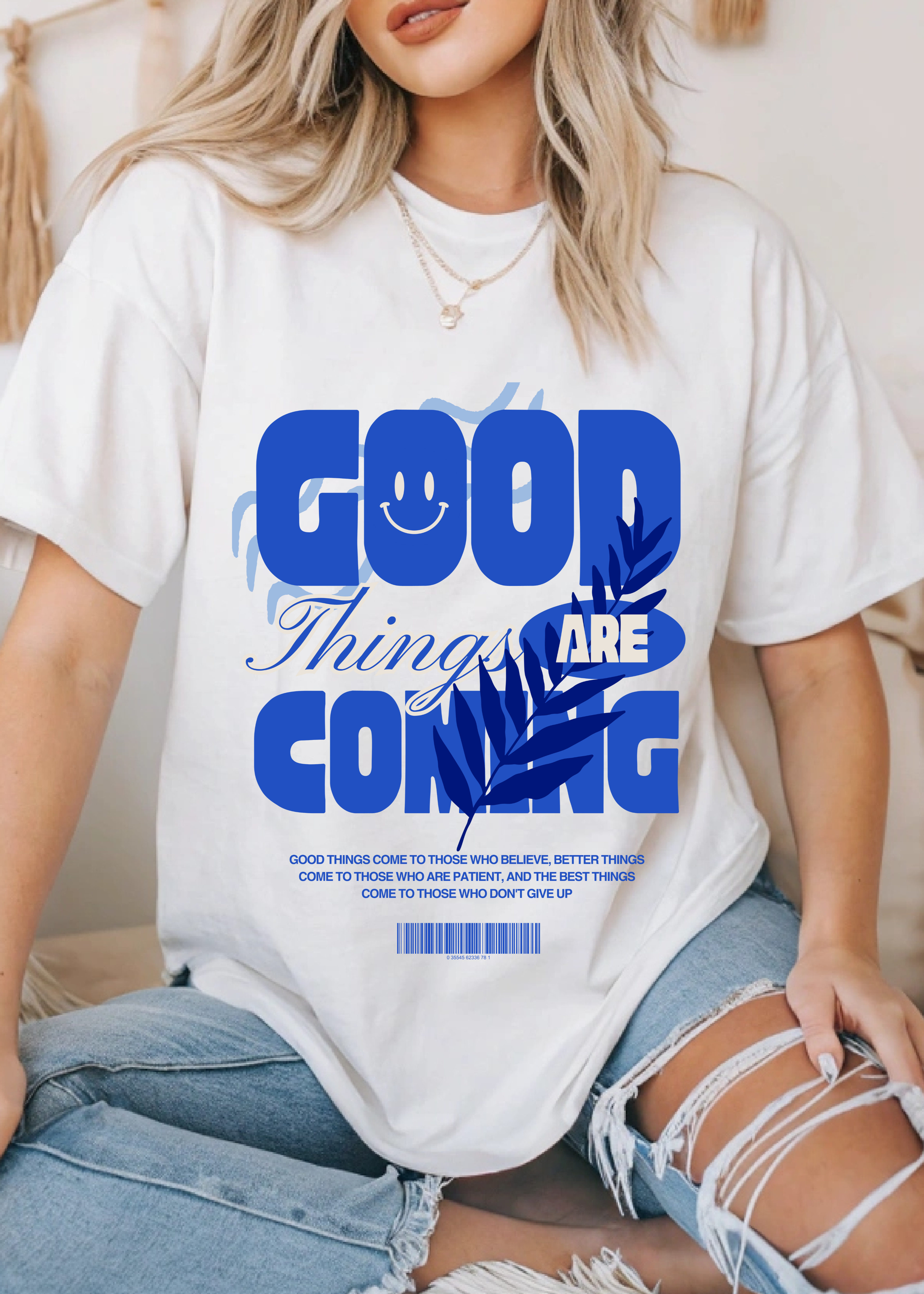 GOOD THINGS UNISEX OVERSIZED T-SHIRT