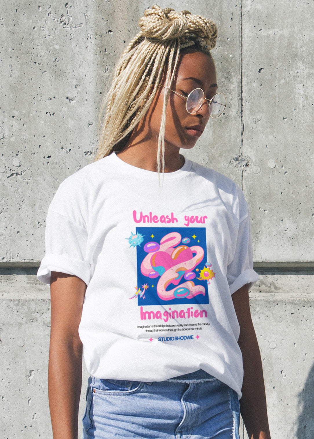 IMAGINATION CLASSIC WOMEN PRINTED T-SHIRT