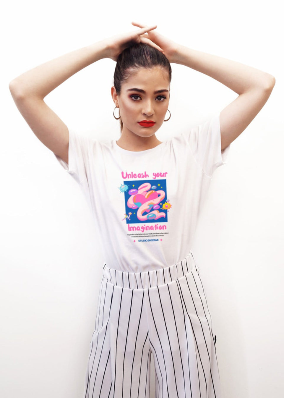IMAGINATION CLASSIC WOMEN PRINTED T-SHIRT