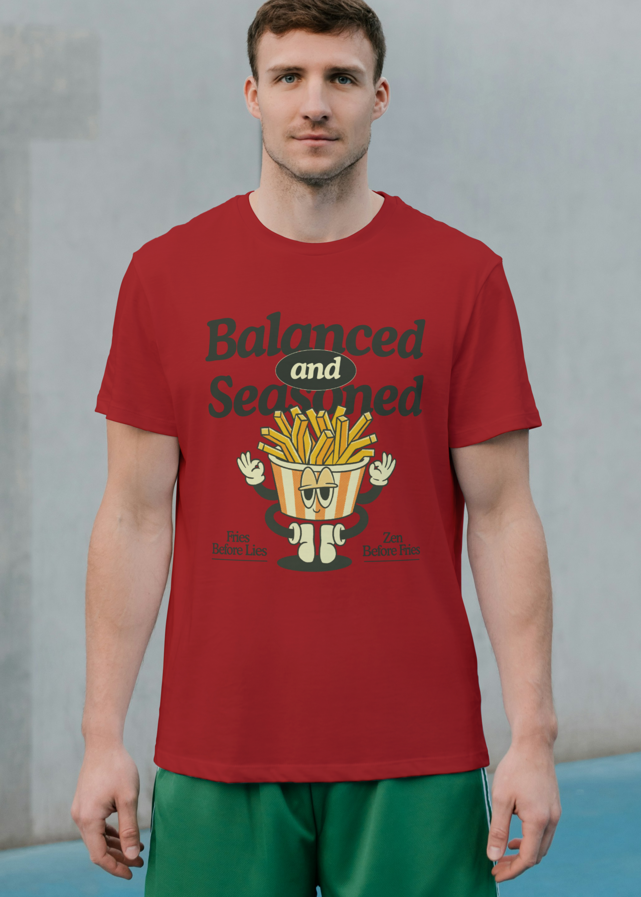 BALANCED & SEASONED MEN CLASSIC T-SHIRT