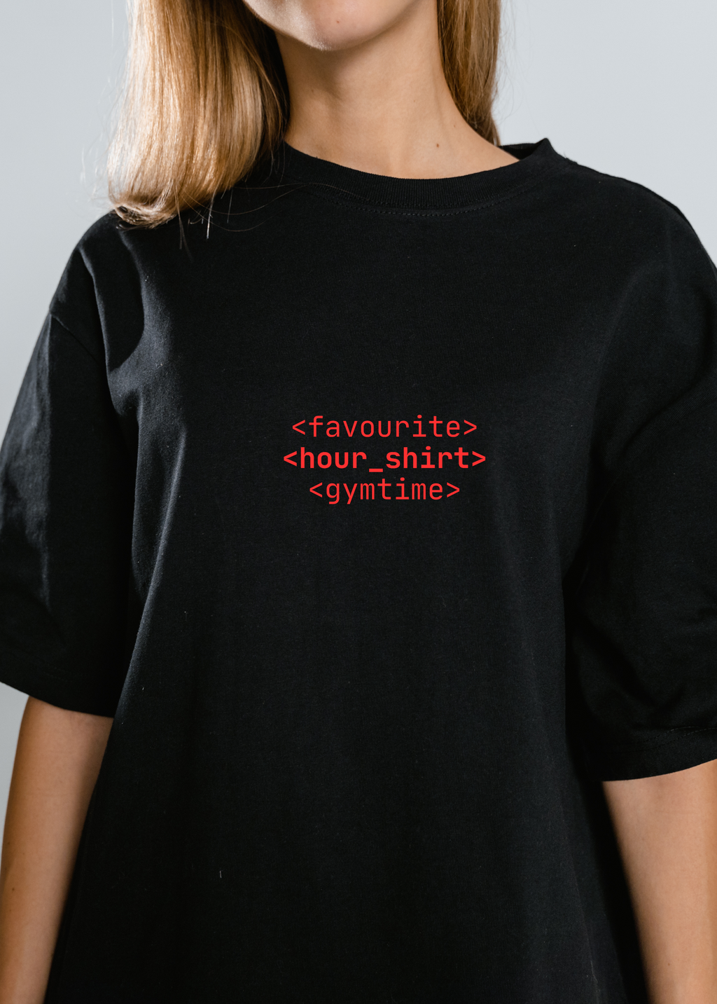 GYM HOUR UNISEX OVERSIZED T-SHIRT