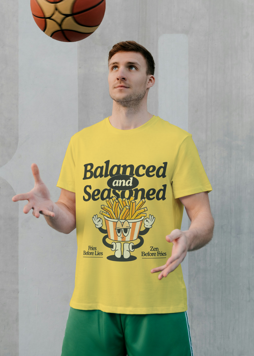 BALANCED & SEASONED MEN CLASSIC T-SHIRT