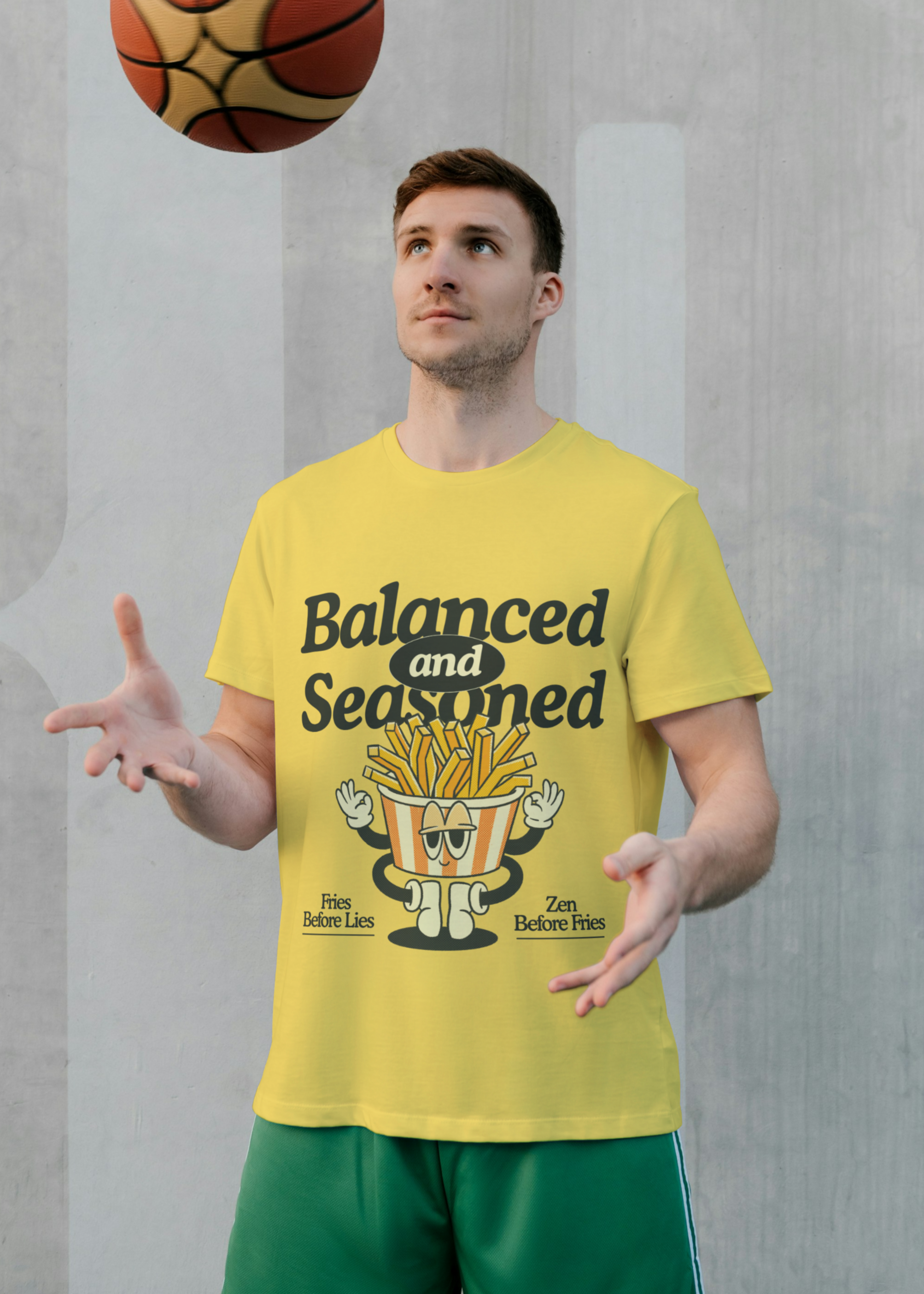 BALANCED & SEASONED MEN CLASSIC T-SHIRT